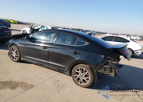 2020 Hyundai Elantra Limited from USA, damaged, VIN 5NPD84LFXLH502359